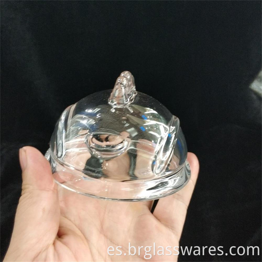 Chick Shaped Easter Egg Glass Jar Lid1